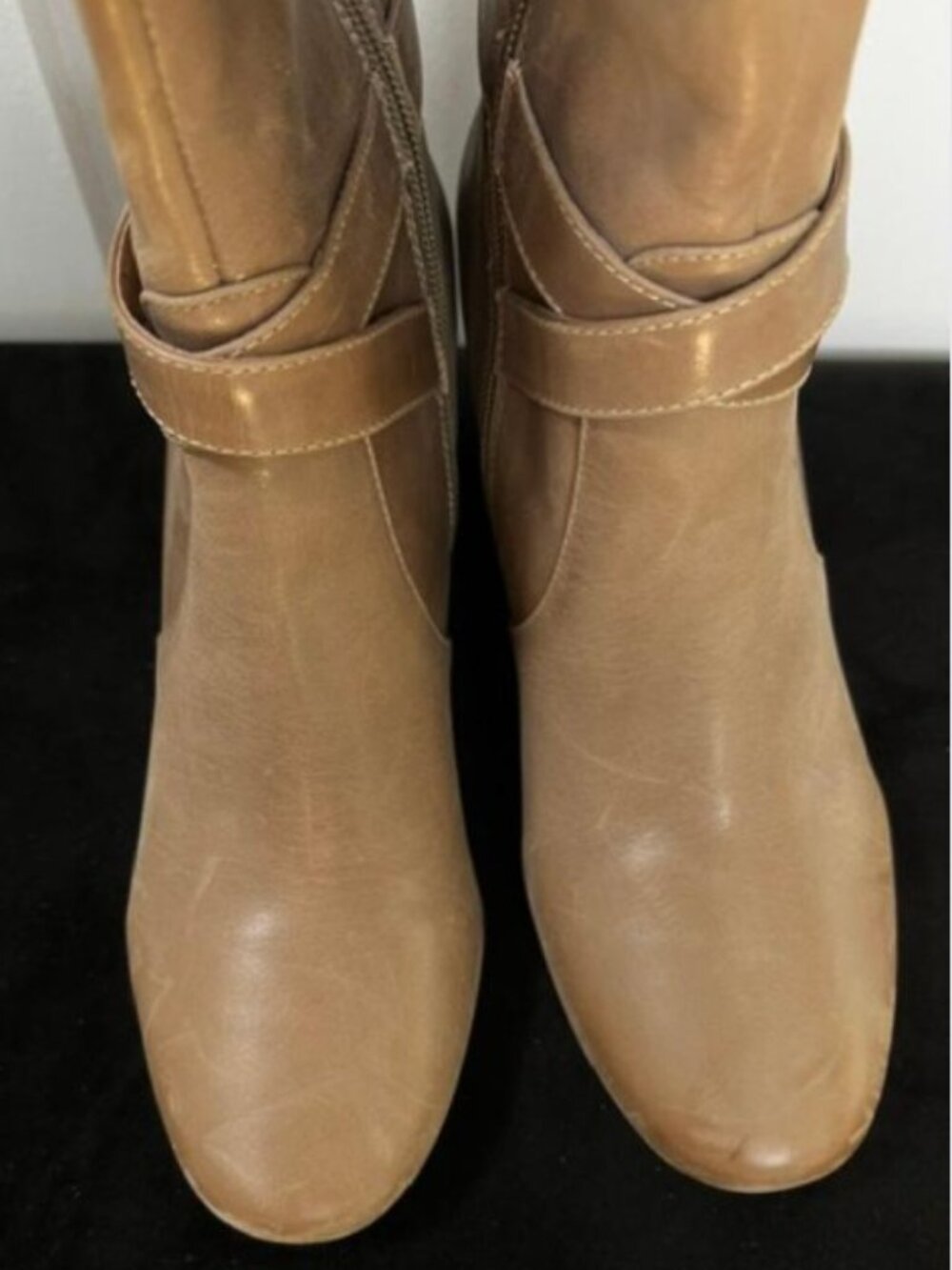 Matiko Lakota Over-The-Knee Boots in Tan Leather – Size 9 / 39 Euro - NEW - Picture 5 of 12